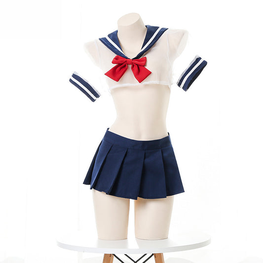 Black Skirt Outfits Sex Sexy Schoolgirl Costumes Cosplay Lingerie