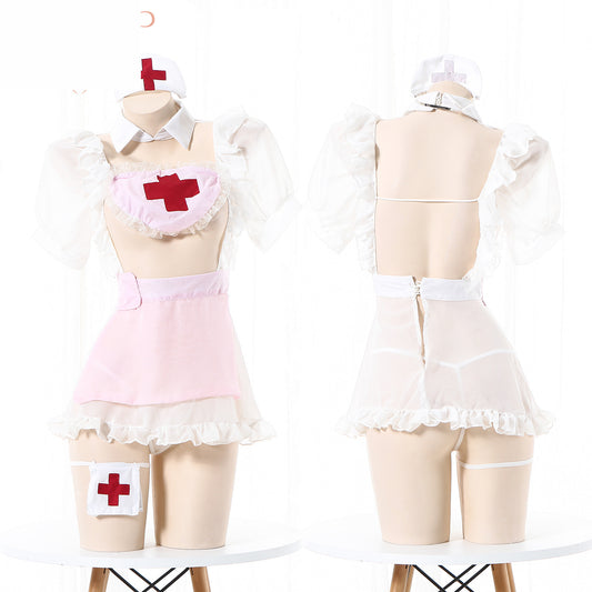 Lace Dress Intimate Sexy Costume Nurse Lingerie Cosplay