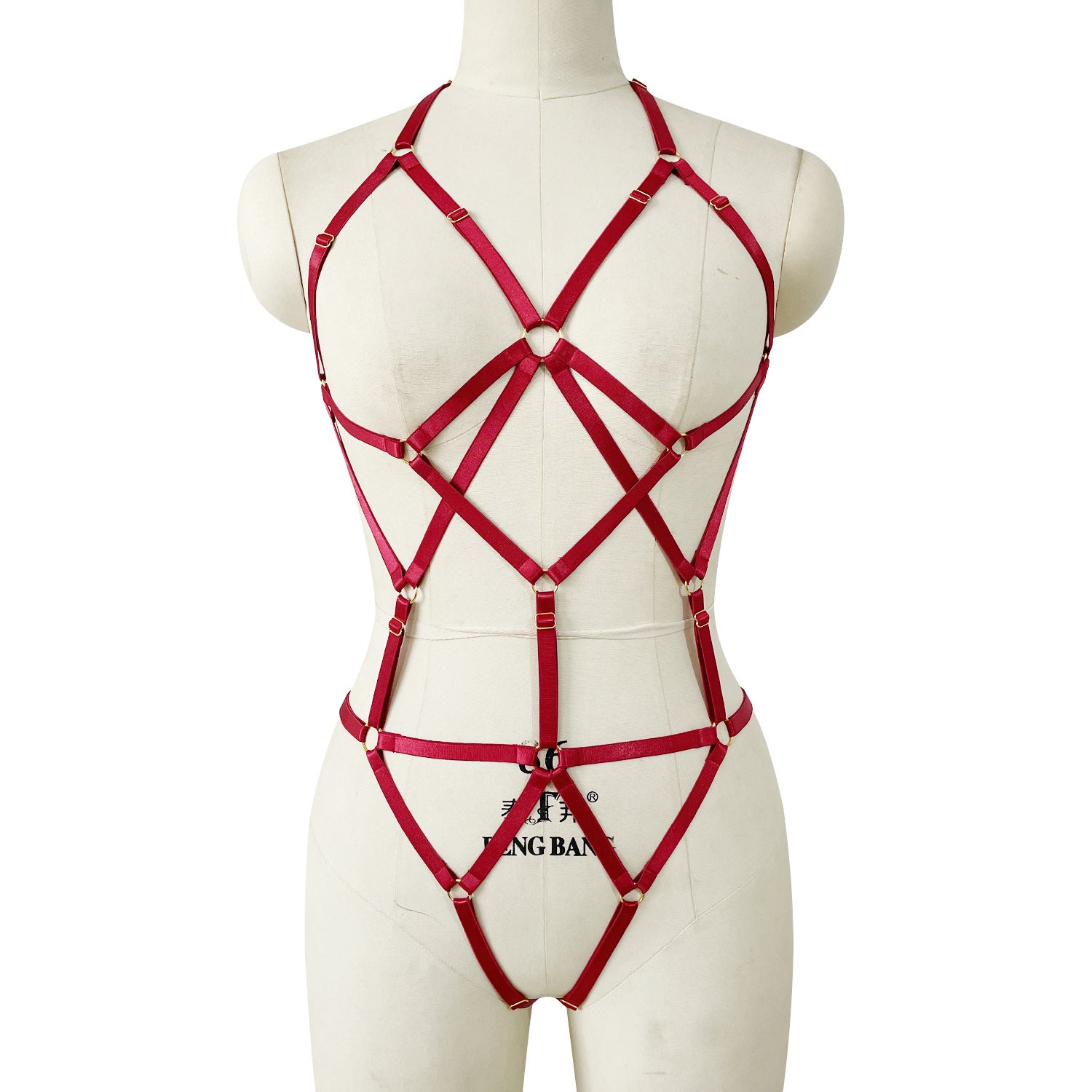 Black Black Bodysuit Red Strappy Harness Lingerie Sexy Teddy Le Jour Jour Black Black Bodysuit Red Strappy Harness Lingerie Sexy Teddy Le Jour Jour