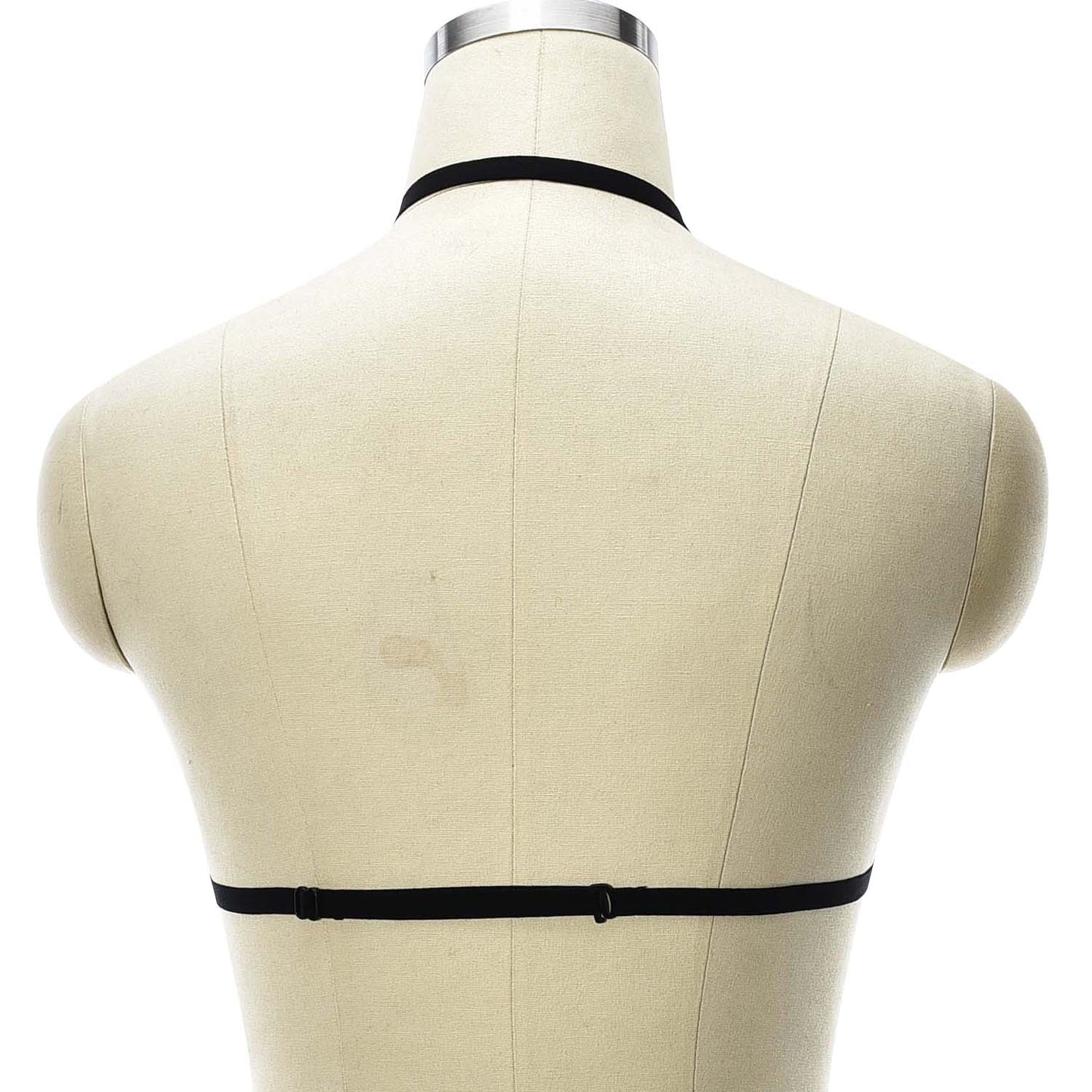 Black Bra Straps Strapy Strappy Harness Lingerie