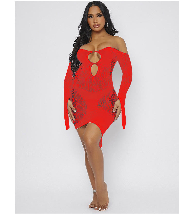 Extreme Sexy Dresses Women Sheer Mesh Lingerie sheer