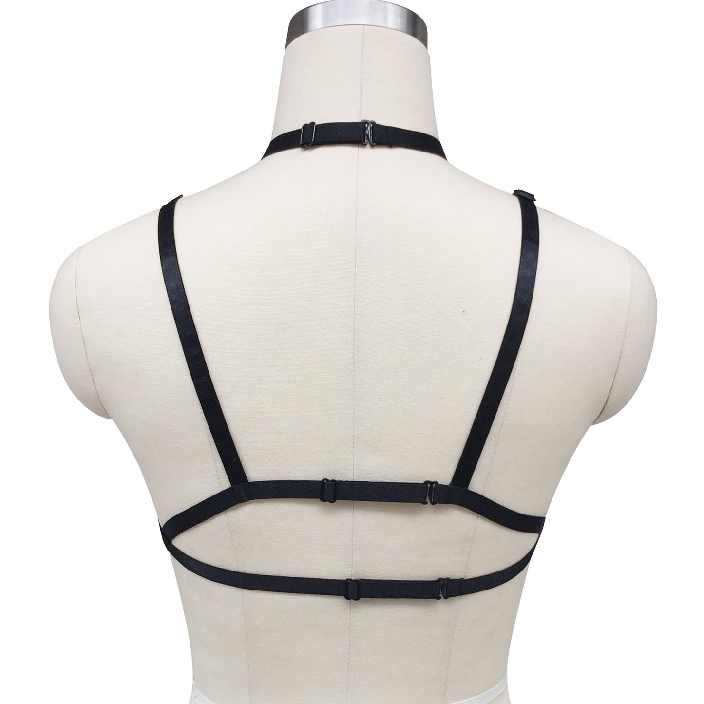 Intimate Strappy Bra Latina Black Body Harness Lingerie