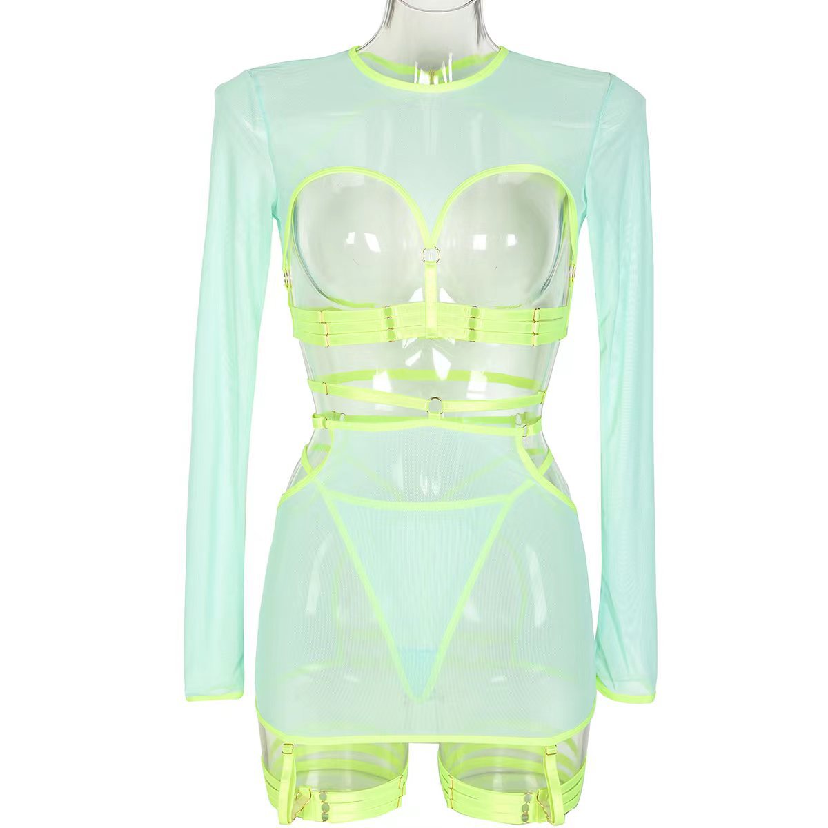 Kinky Lingerie Bdsm sexy red dresses Submissive Costumes Cosplay