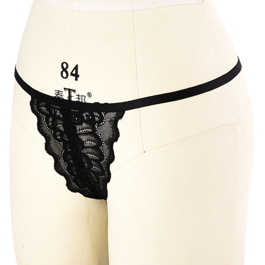 Latina Wife Crotchless Panties Intimate Strappy Harness Lingerie Women Thong