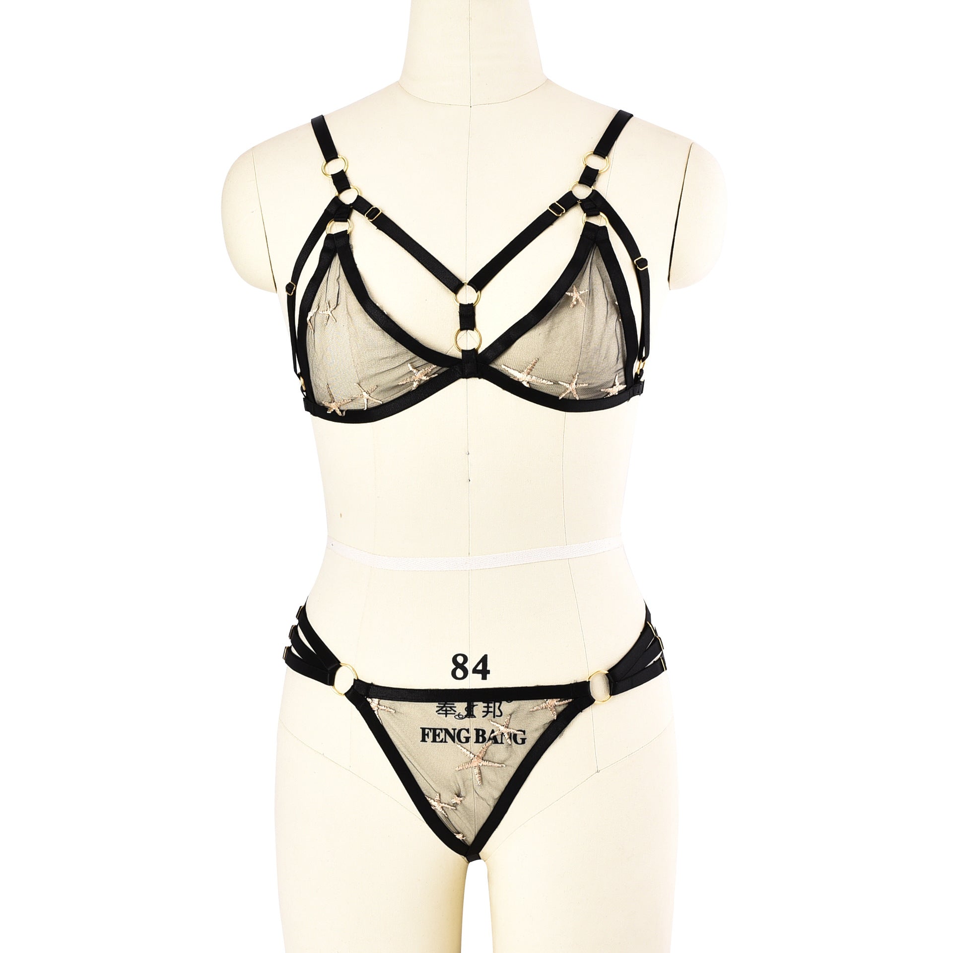 Nasty Sexy Crotchless Lingerie Set Revealing Body Harness Lingerie Couples Bra Panties Le Jour Jour Nasty Sexy Crotchless Lingerie Set Revealing Body Harness Lingerie Couples Bra Panties Le Jour Jour