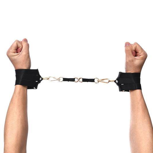 Black Harness Handcuffs