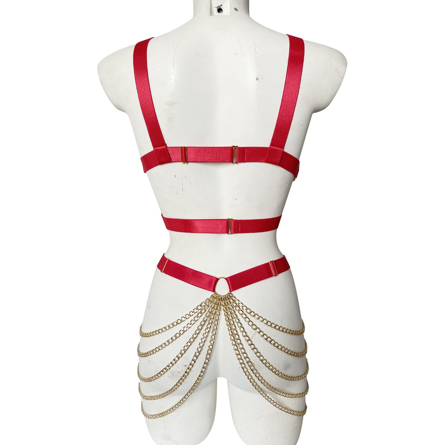 Chain Harness Lingerie Set