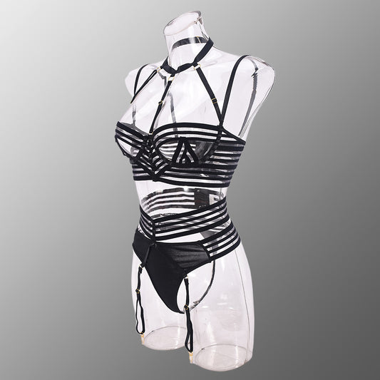 Bondage Style Lingerie Sheer