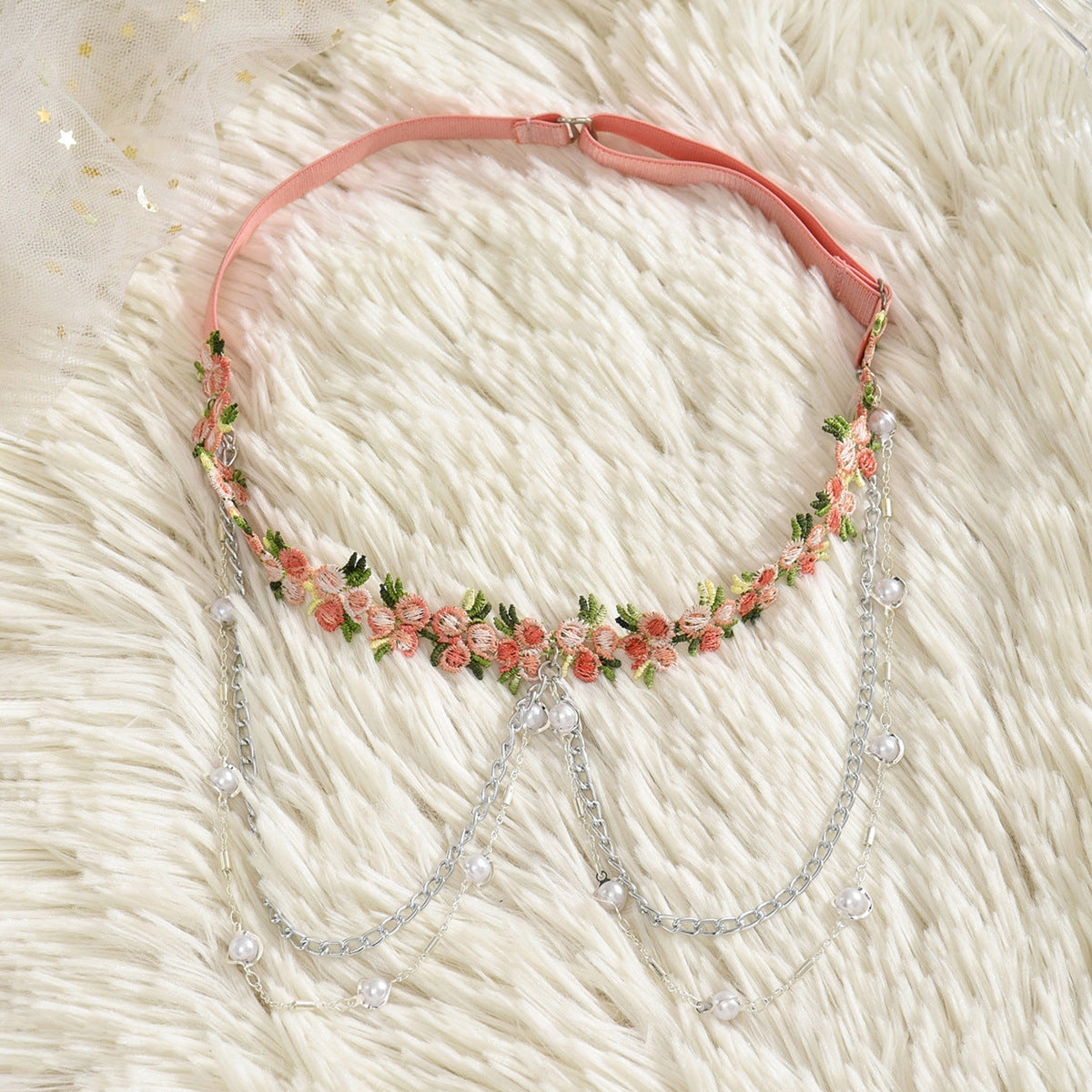 Flowers Chain Leg Garter