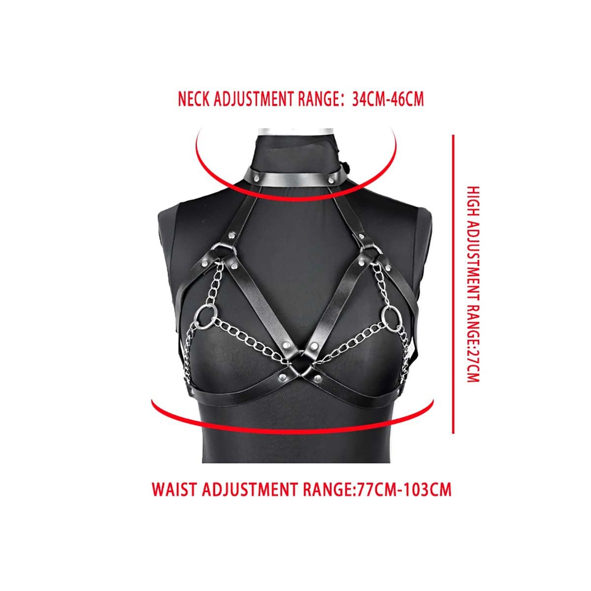 Harness Leather Harness Bra