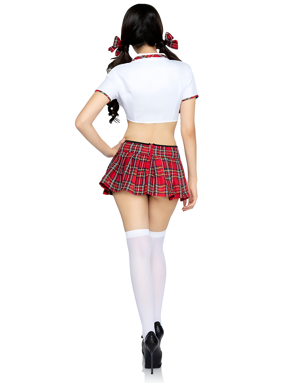 Revealing School Girl Costume Sexy Latina Cosplay Lingerie Dress Submissive