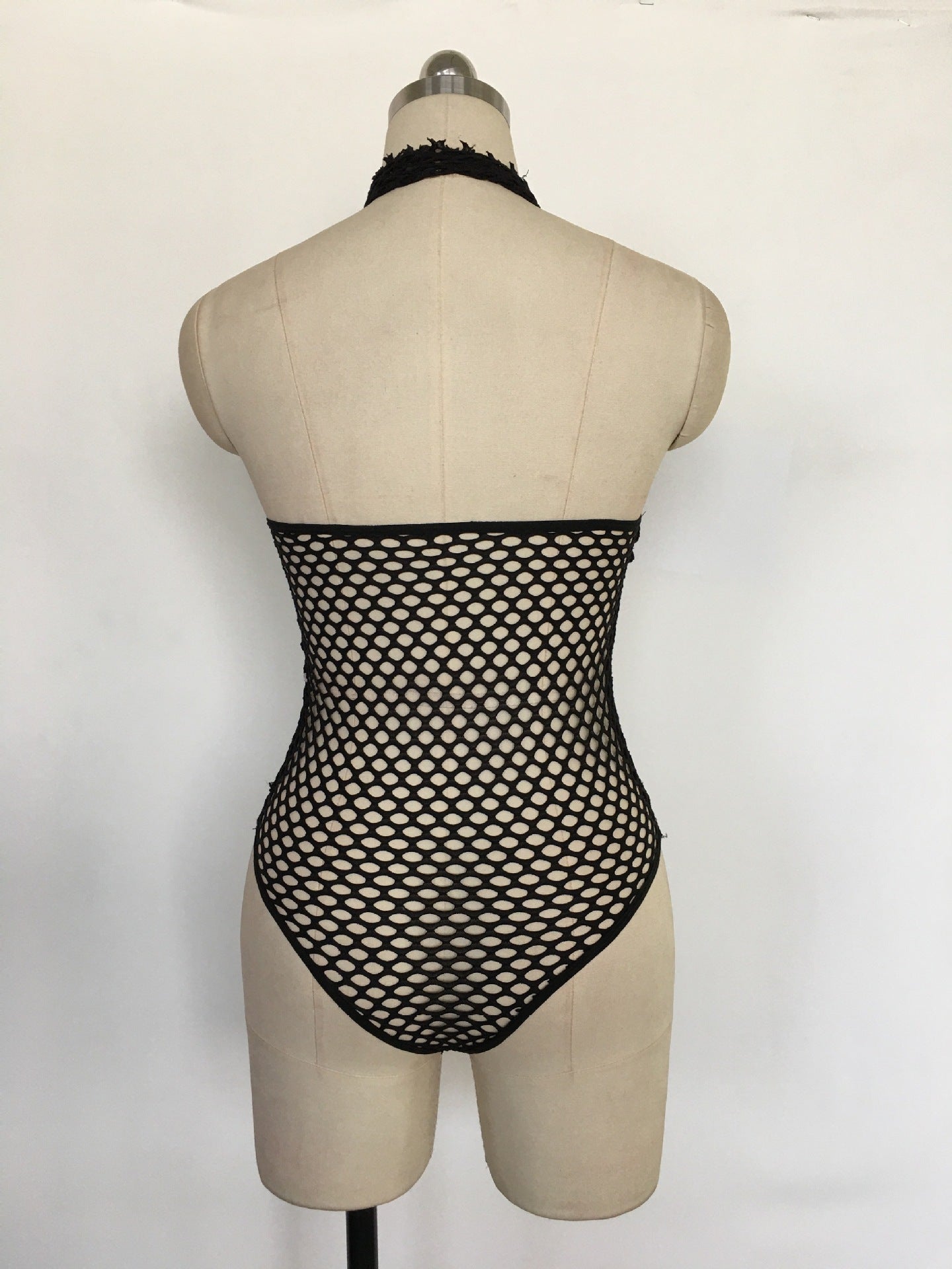 Revealing Red Bodysuit Latina Mesh See Through Lingerie Women Teddy