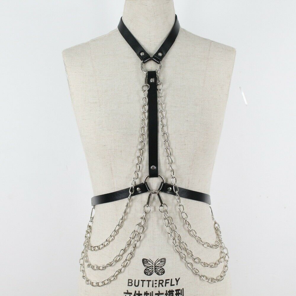 Harness Leather Bralette