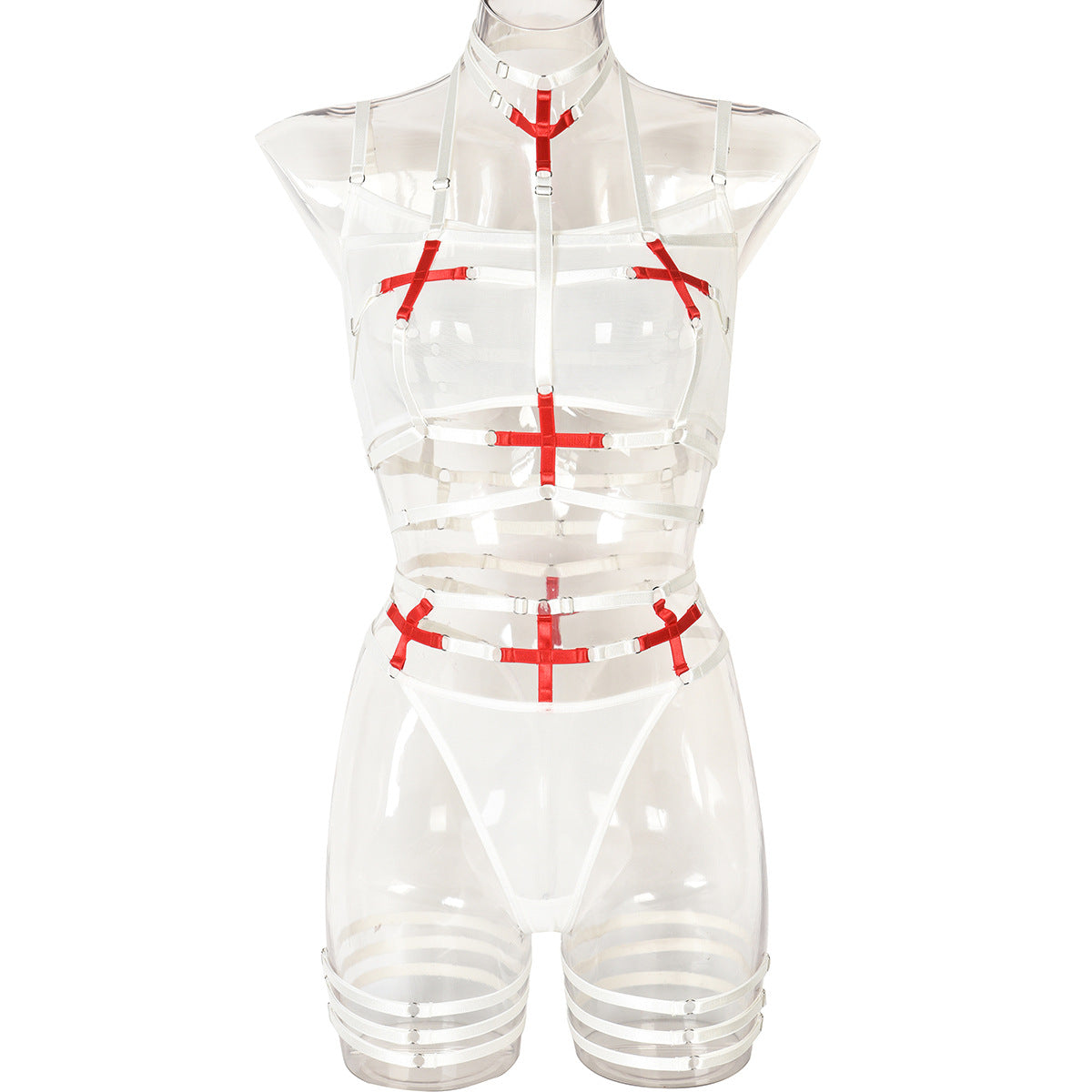 White Harness Lingerie