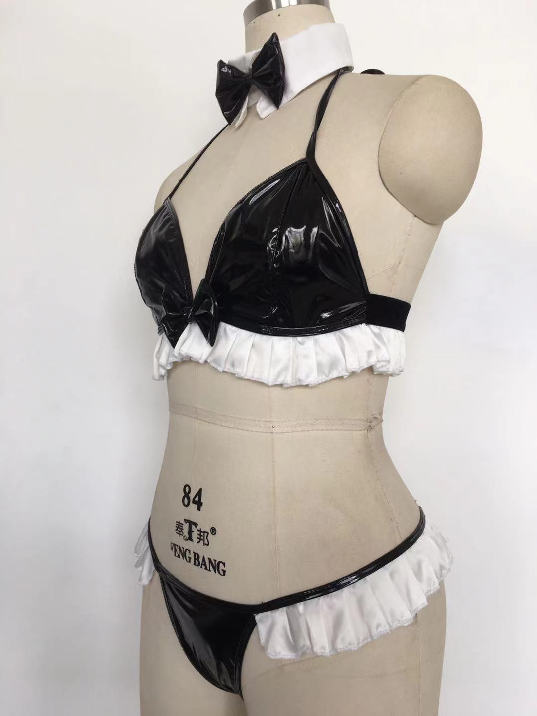 Intimate Latina Maid Lingerie Costume Set Cosplay Costume