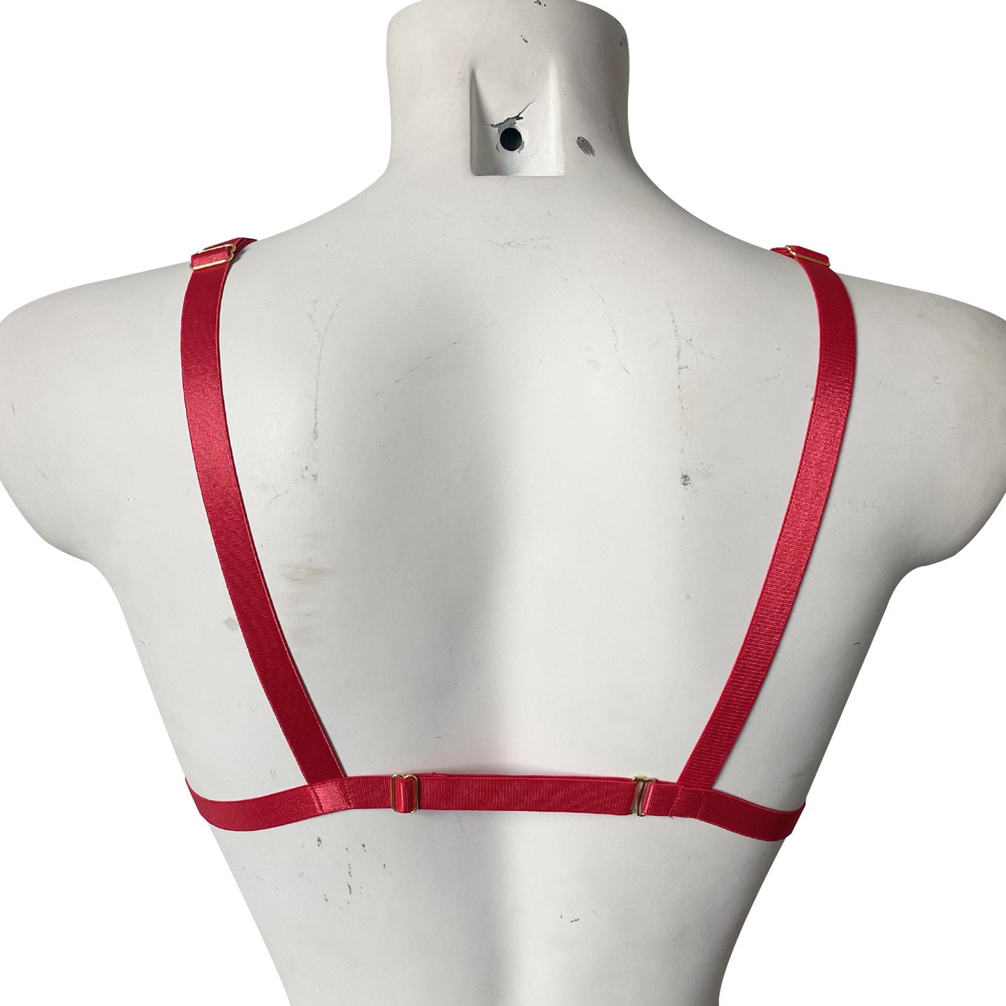 Women Sexy No Bra Slutty Black Body Harness Lingerie