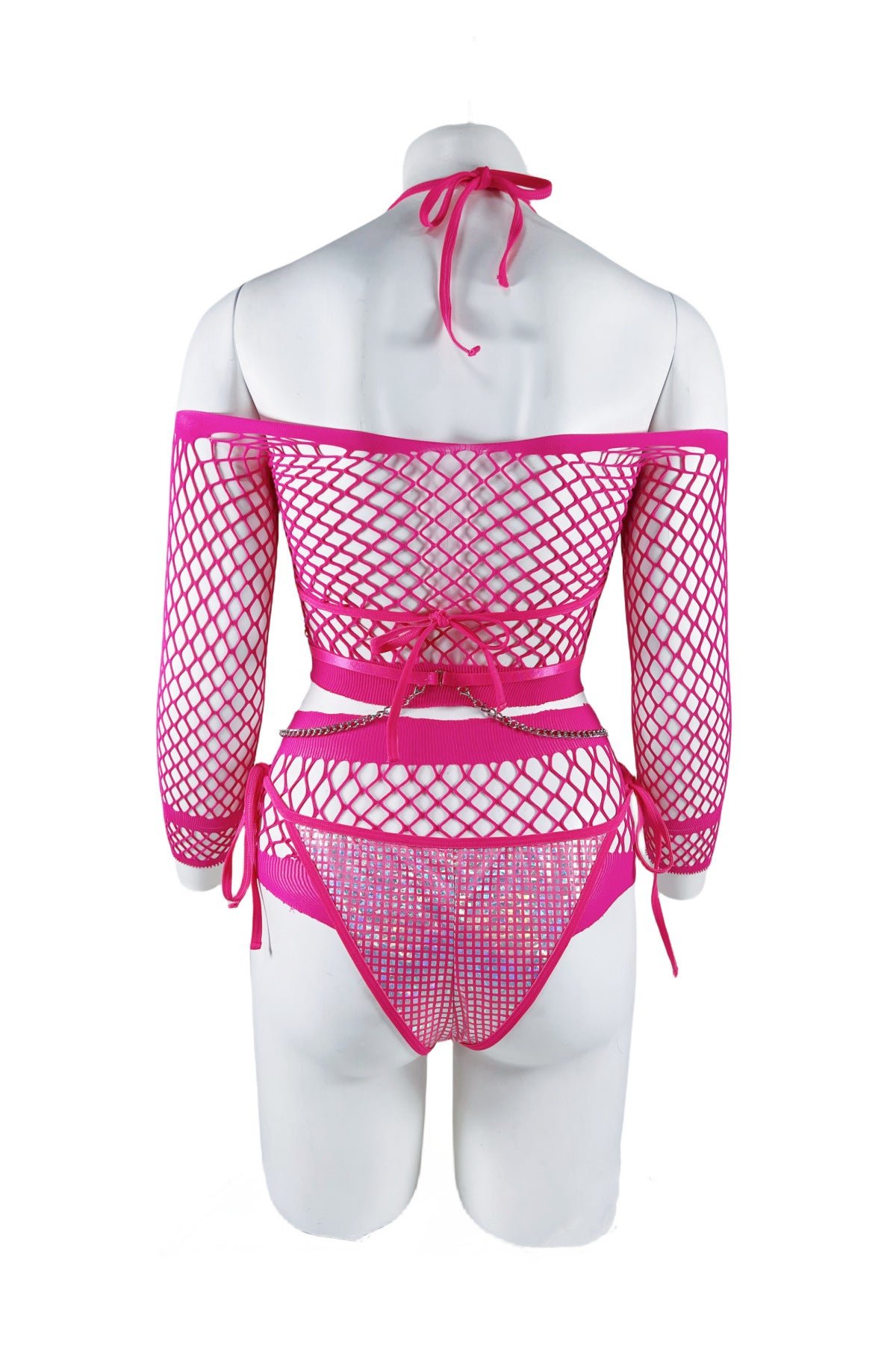 Extreme Sexy Blonde Lingerie Set Chubby Sexy Mesh Lingerie Wife Bra Panties