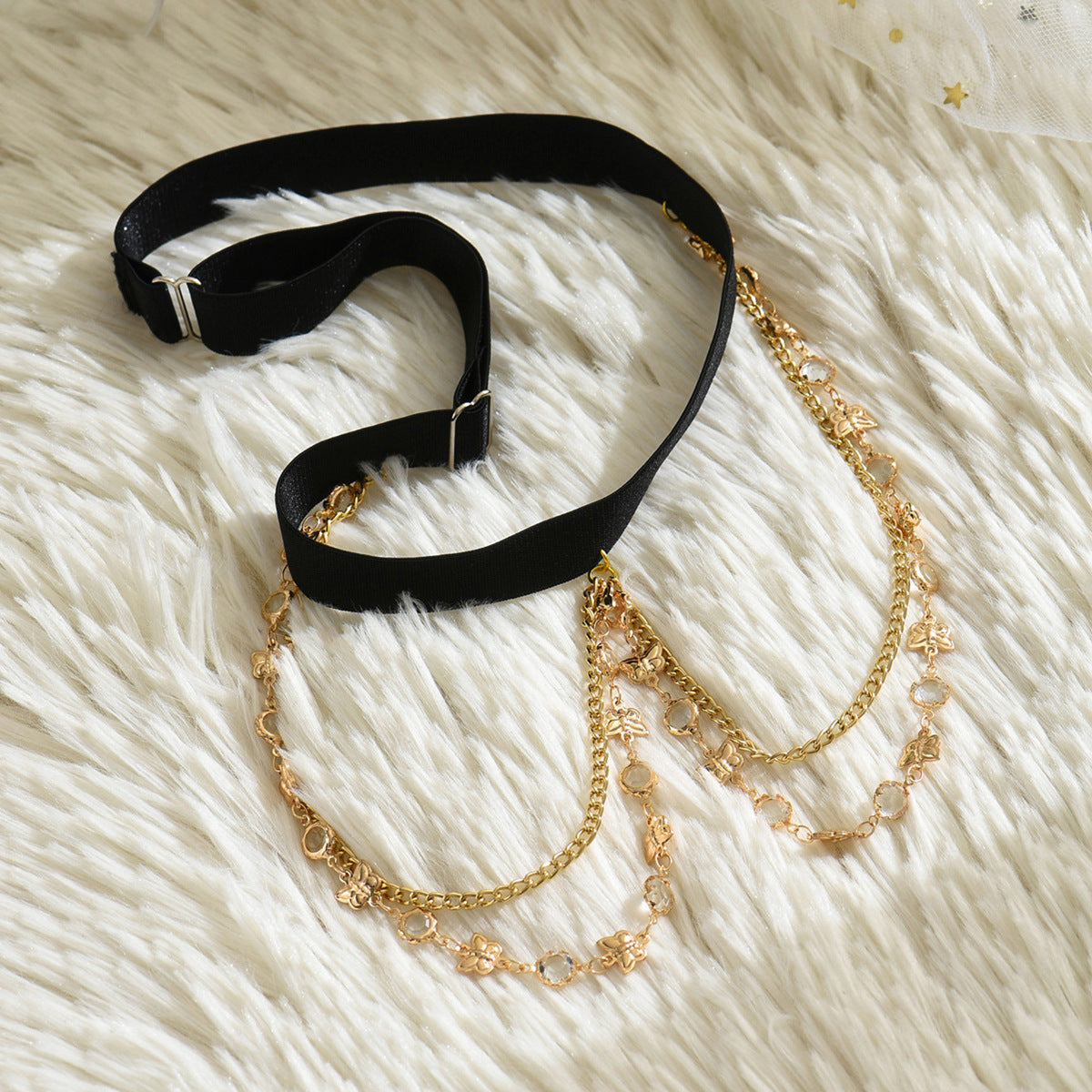 Gold Chain Leg Garter