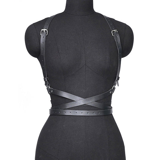 Womens Leather Belt Harness