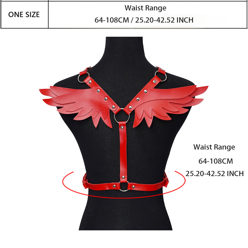 Leather Harness Belt Fashion Female