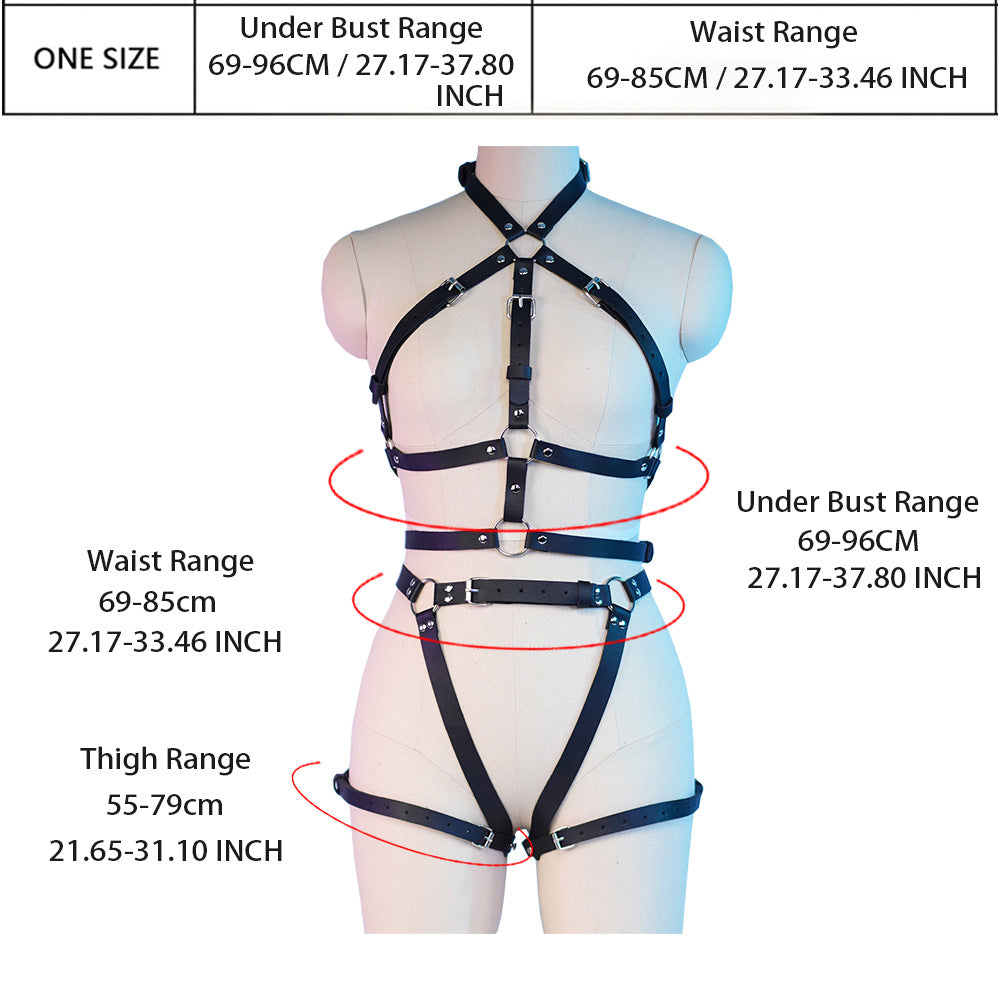 Sex Leg Chest Harness