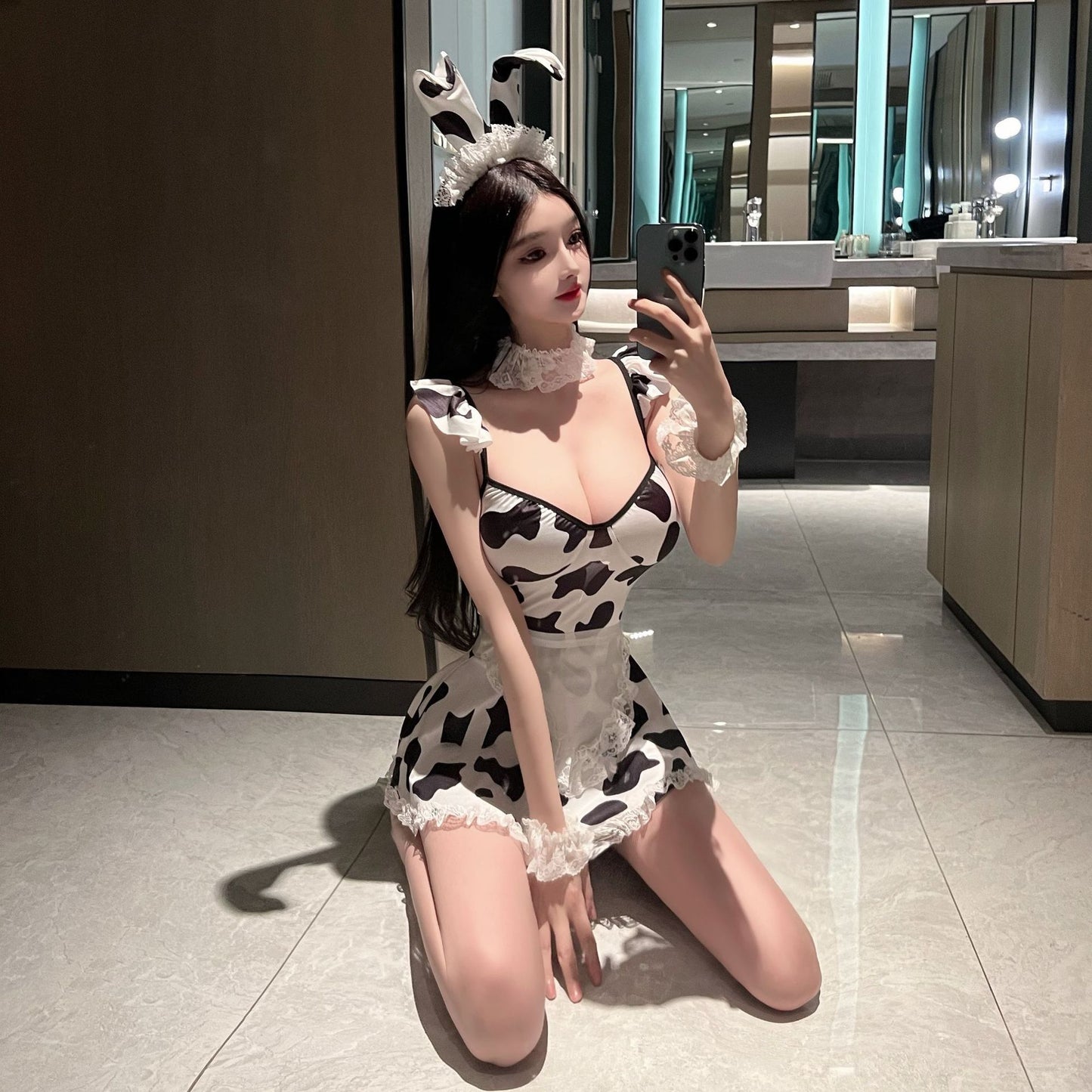 Adult Sexy Cow Costume