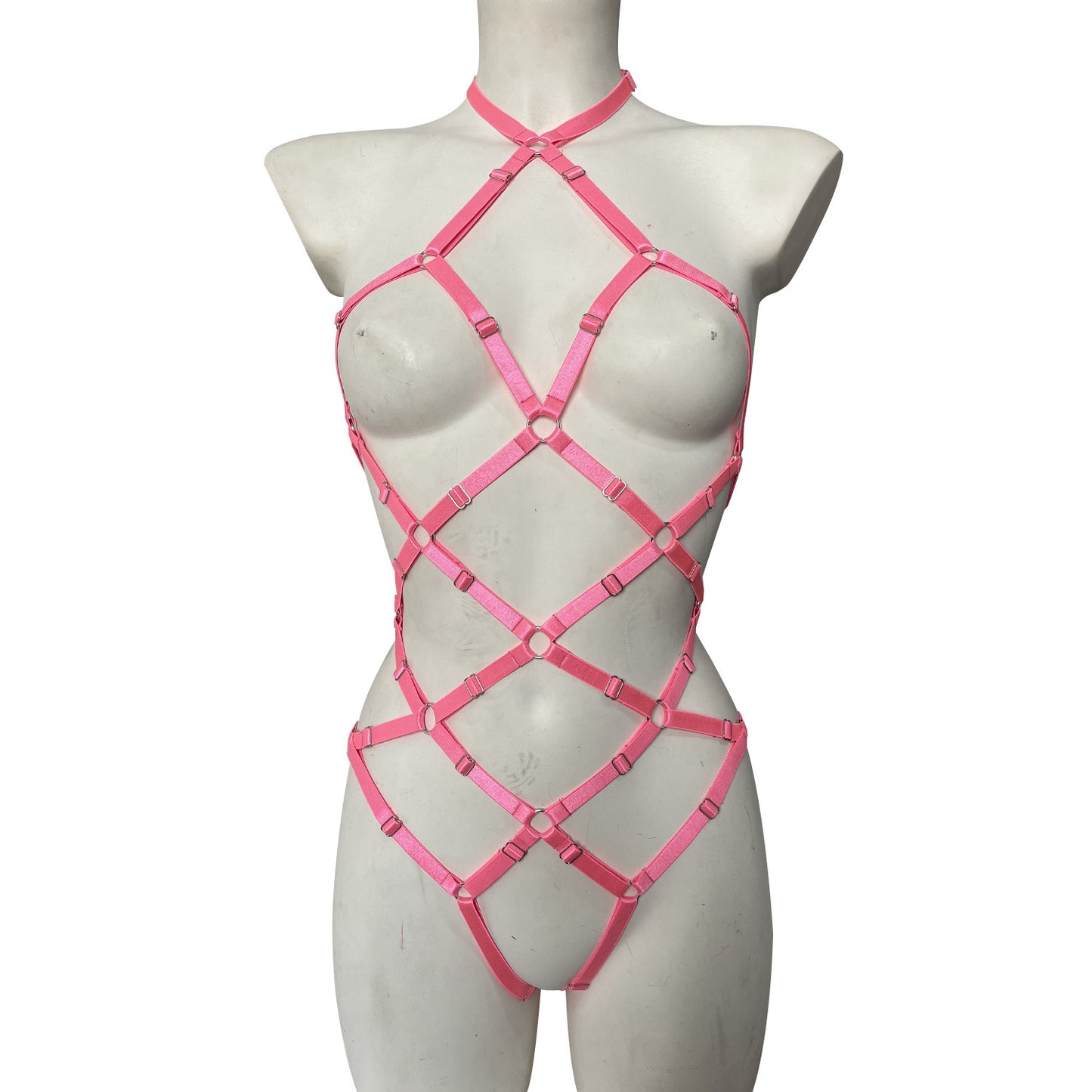 Female Body Lingerie Harness Bodysuit