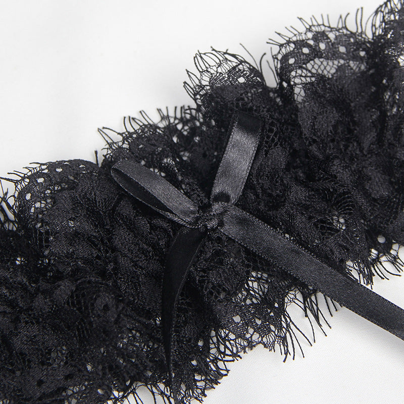 Intimate Garter Leg Latina Sexy Harness Lingerie