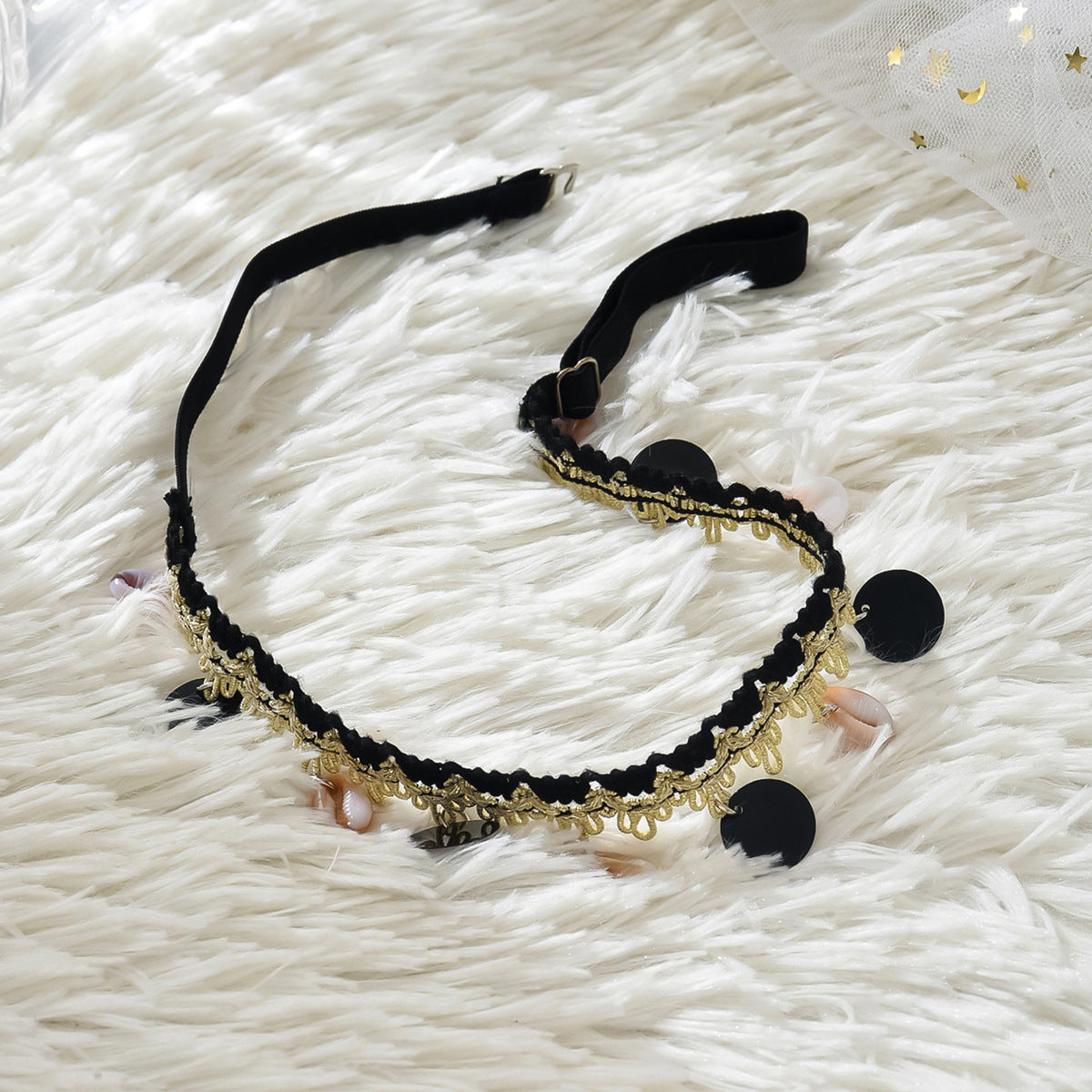 Lace Black Leg Garter