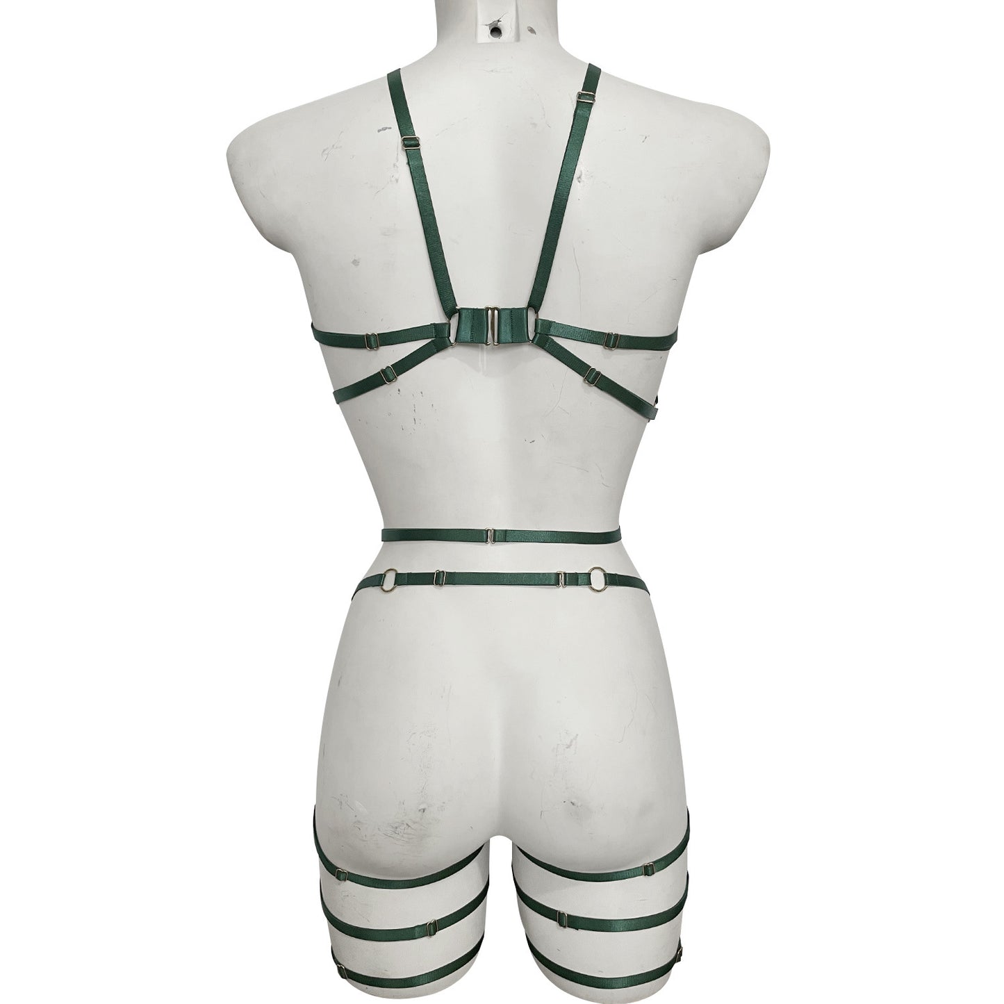 Full Body Harness Lingerie Bodysuit