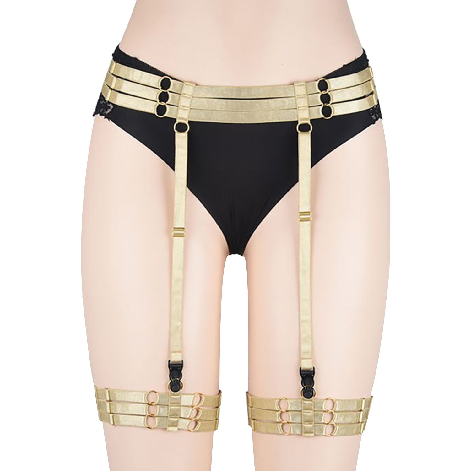 Revealing Garter Belt Thigh Highs Black Sexy Harness Lingerie Le Jour Jour Revealing Garter Belt Thigh Highs Black Sexy Harness Lingerie Le Jour Jour