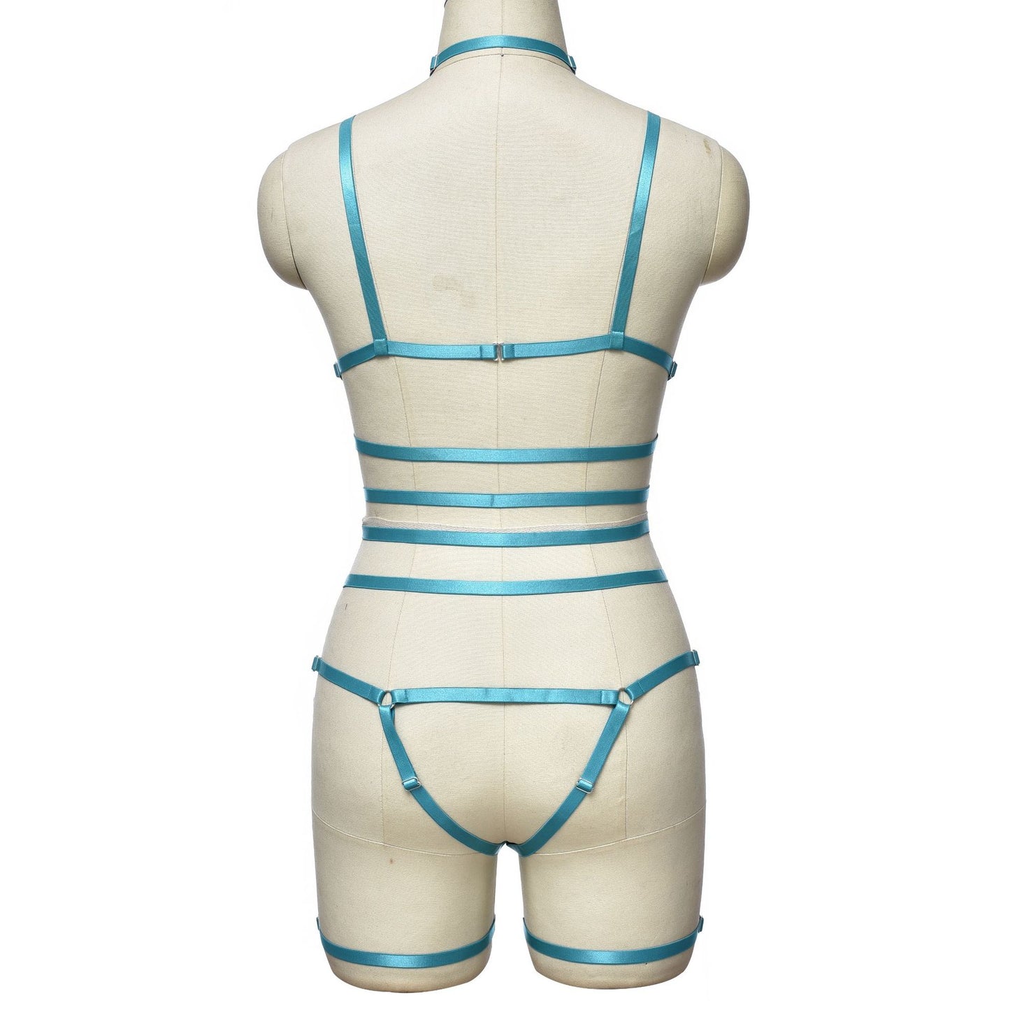 Sexy White Bodysuit Hot Sexy Harness Lingerie White Teddy