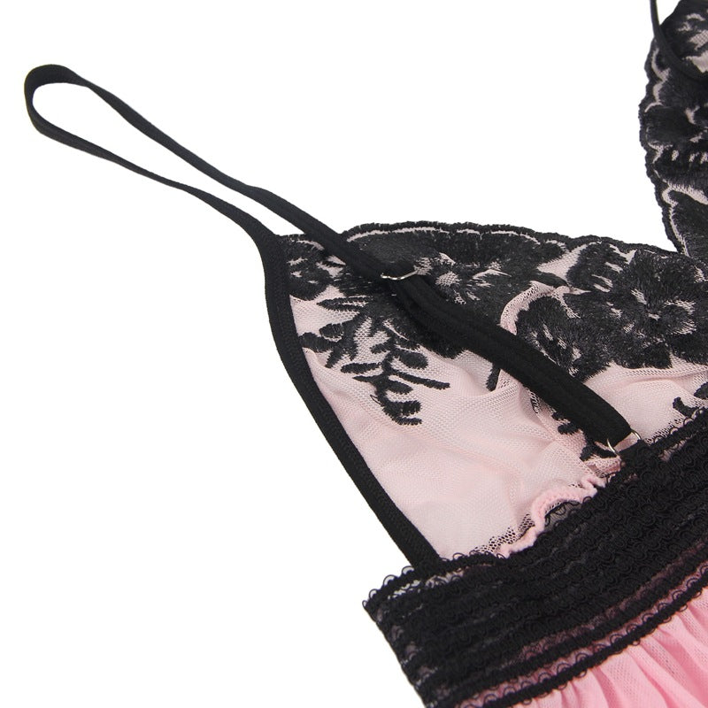 Slutty Babydoll Dresses For Women Extreme mature with lingerie Latina Chemise🌹