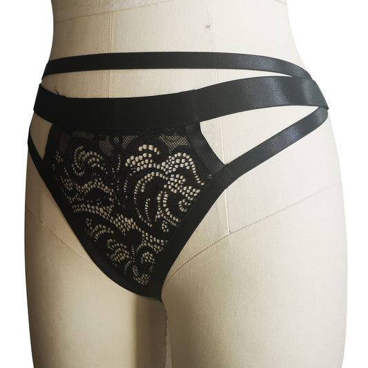 Slutty Best Crotchless Panties Women Bdsm Lingerie Harness Intimate Thong