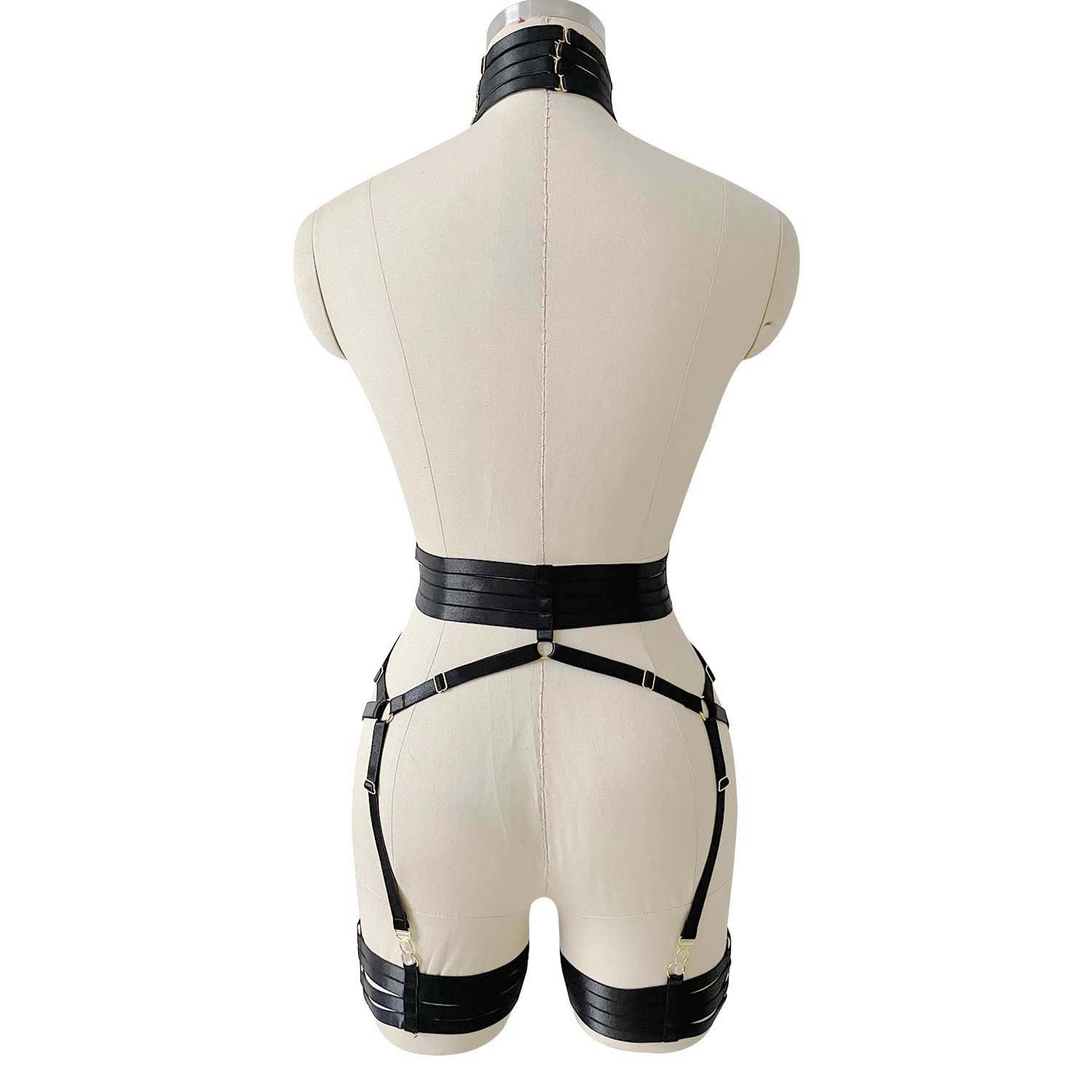 Slutty Red Bodysuit Women Body Harness Lingerie Naughty Teddy