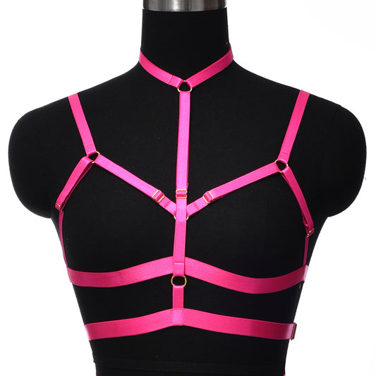 Slutty Sexy No Bra Women Bondage Harness Lingerie