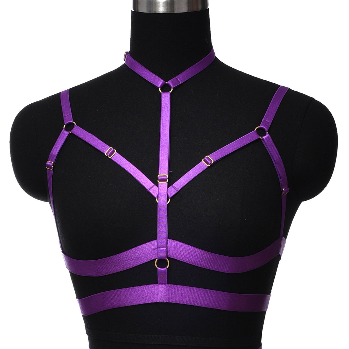 Slutty Sexy No Bra Women Bondage Harness Lingerie