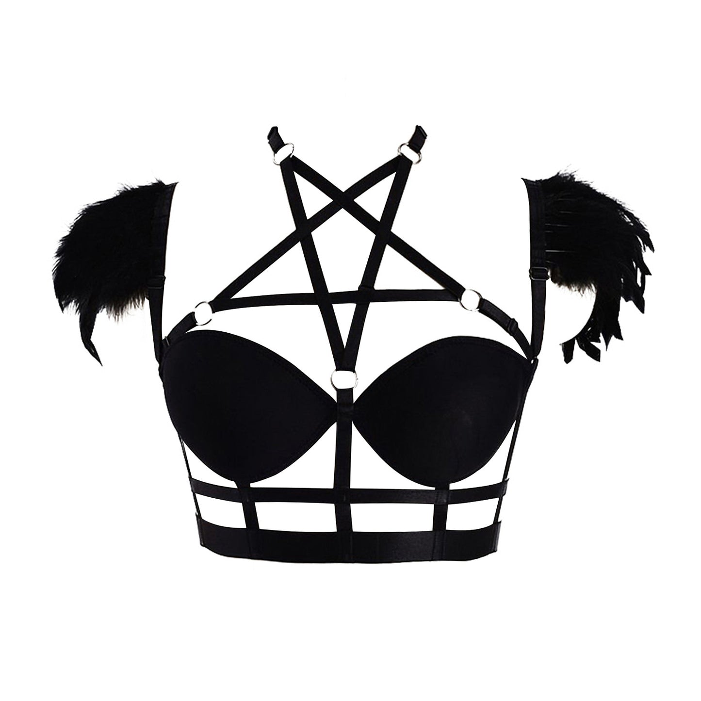 Slutty Strappy Bra Women Sexy Harness Lingerie