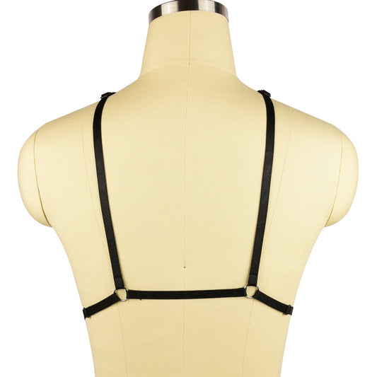 Strapy Bra Straps White Strappy Harness Lingerie