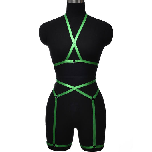 Submissive Sexy Lingerie Bra Set Slutty Strappy Harness Lingerie Intimate Bra Panties