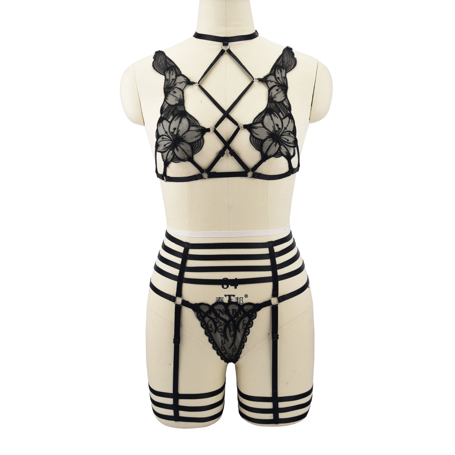 Submissive Sexy Valentines Lingerie Set Hot Strappy Harness Lingerie Chubby Bra Panties Le Jour Jour Submissive Sexy Valentines Lingerie Set Hot Strappy Harness Lingerie Chubby Bra Panties Le Jour Jour