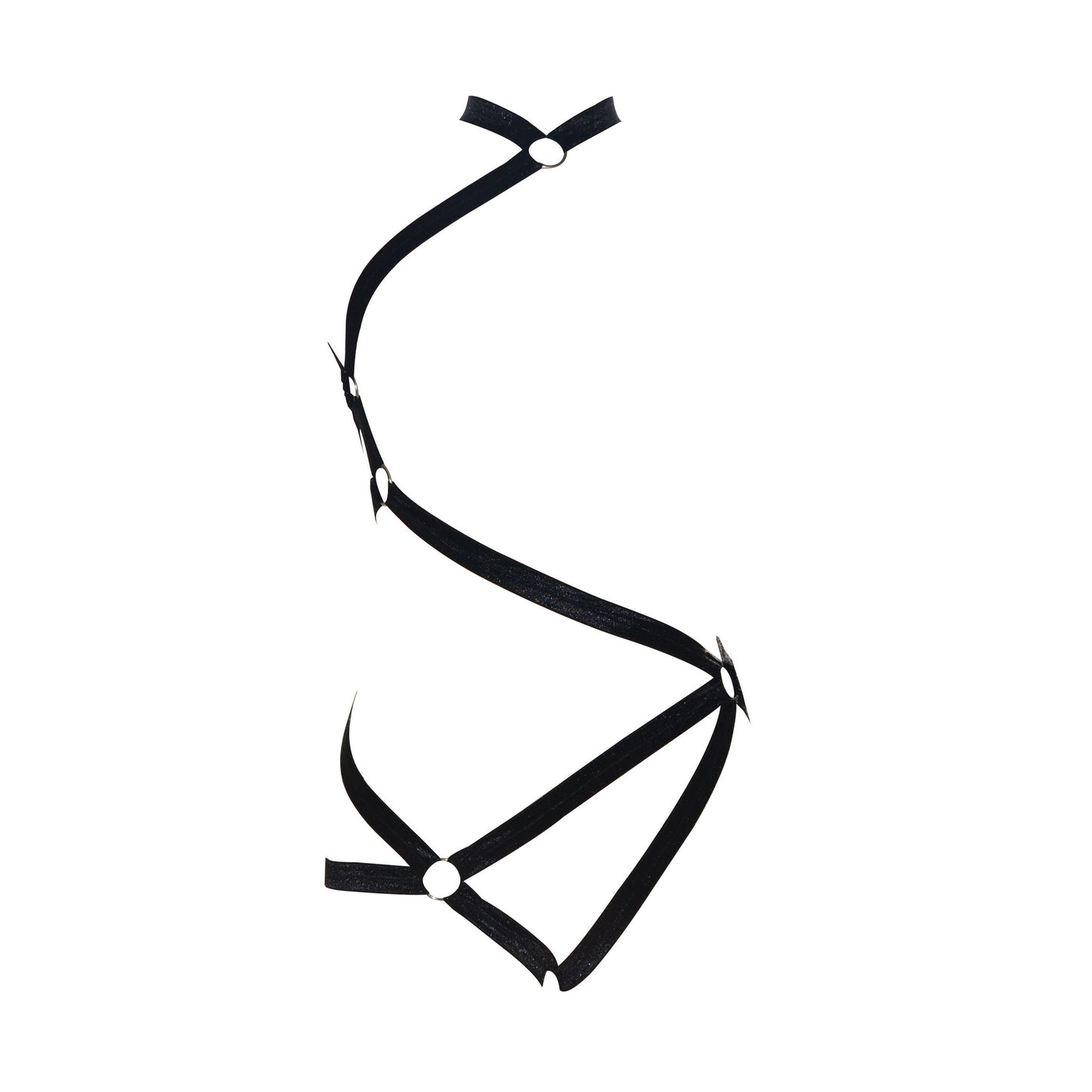 Women Black Bodysuit Naughty Bdsm Lingerie Harness Nasty Teddy