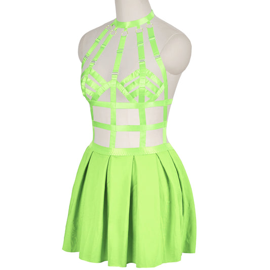 Women Sexy Bodysuit Sexiest Bdsm Harness Lingerie Red Teddy