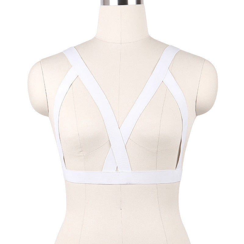 Women Sexy No Bra Slutty Body Harness Lingerie
