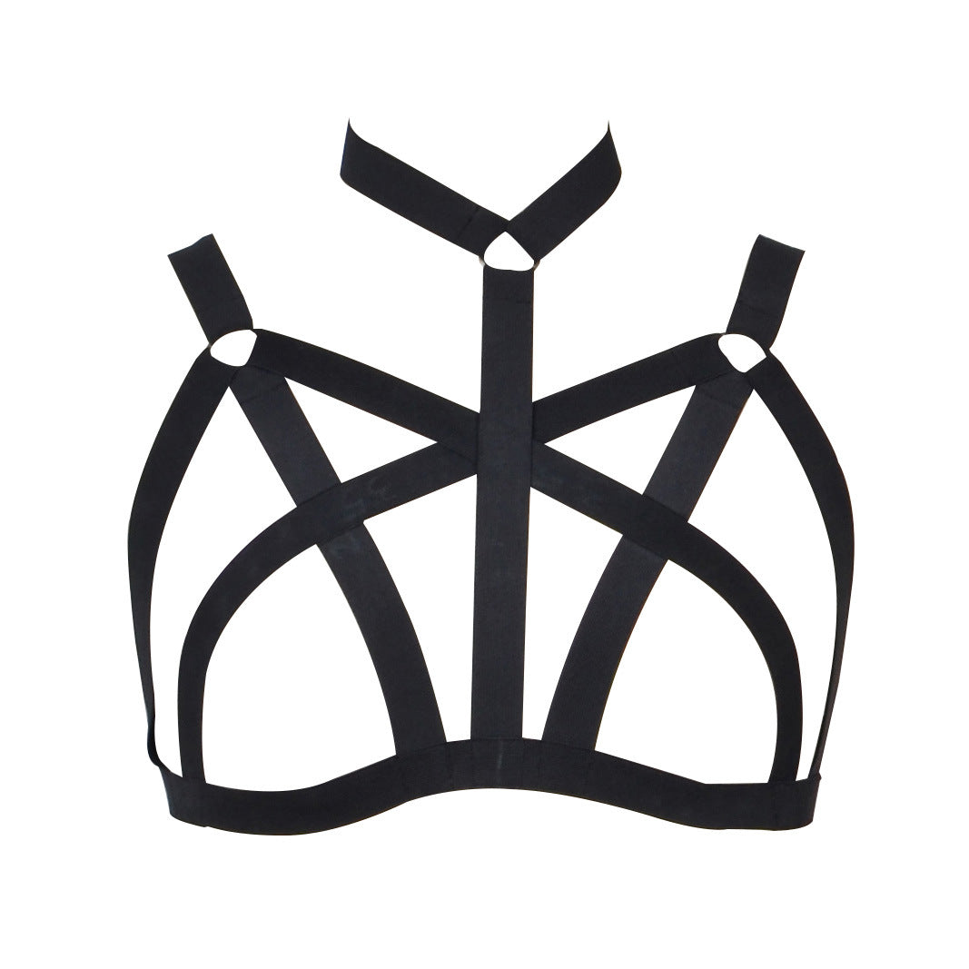 Women Sexy No Bra Slutty Bondage Harness Lingerie