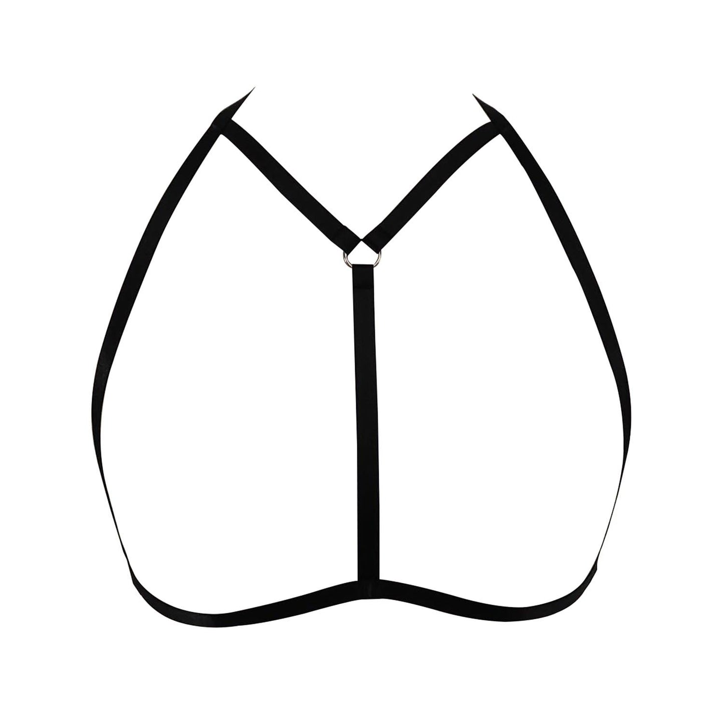 Women Sexy No Bra Slutty Bondage Harness Lingerie