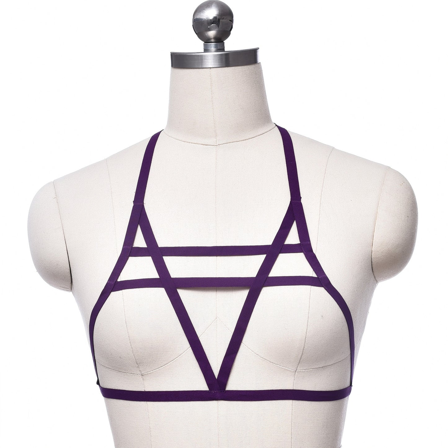 Women Strappy Bra Slutty Black Body Harness Lingerie