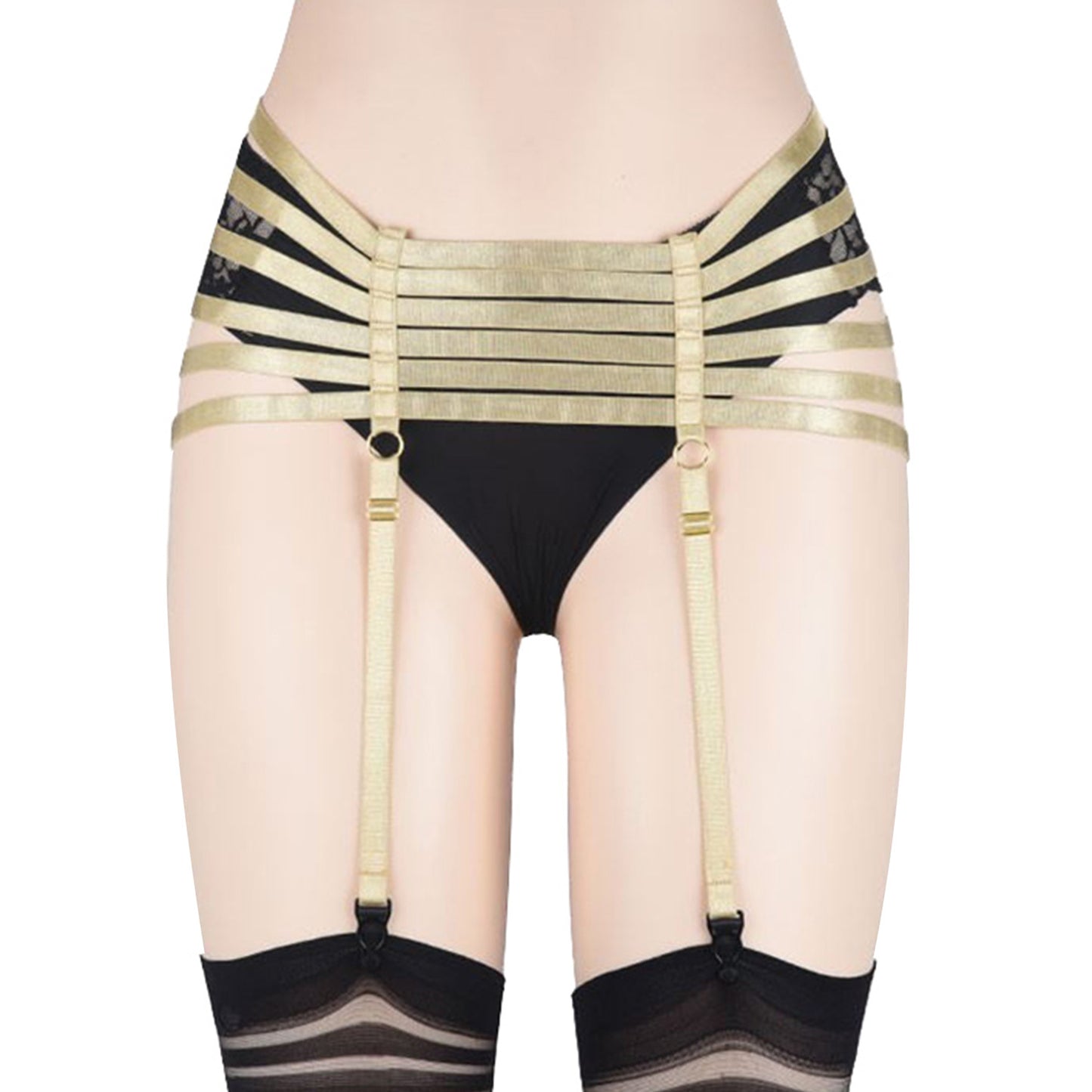 Women Thigh High Garter Belt Slutty Bdsm Lingerie Harness