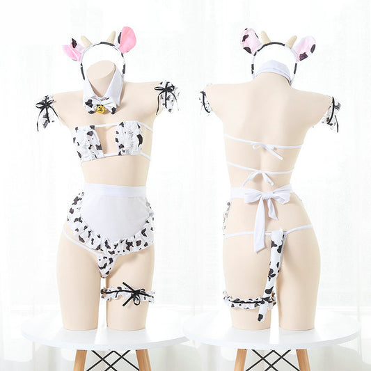 Hot Anime Cosplay Lingerie Set Sexy Bunny Costume Sexy Maid Cow