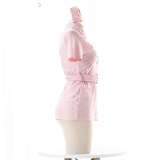 Naughty Sheer Dress Wife Sexy Nurse Costume Role Play Lingerie